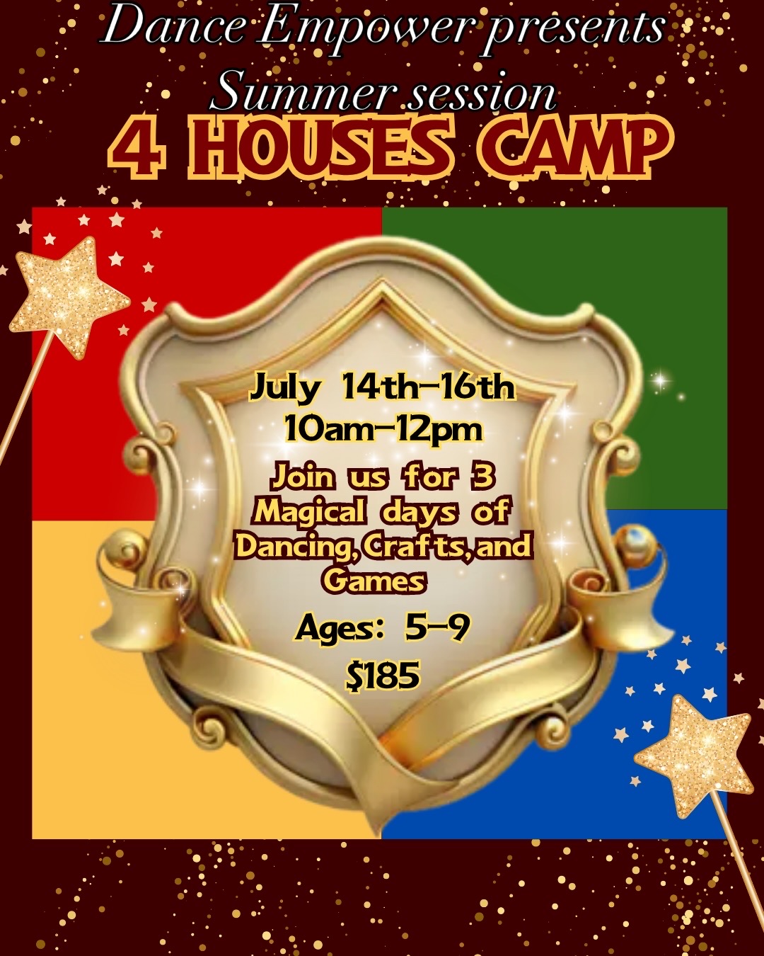 MYSTIC HOUSE CAMP - JULY