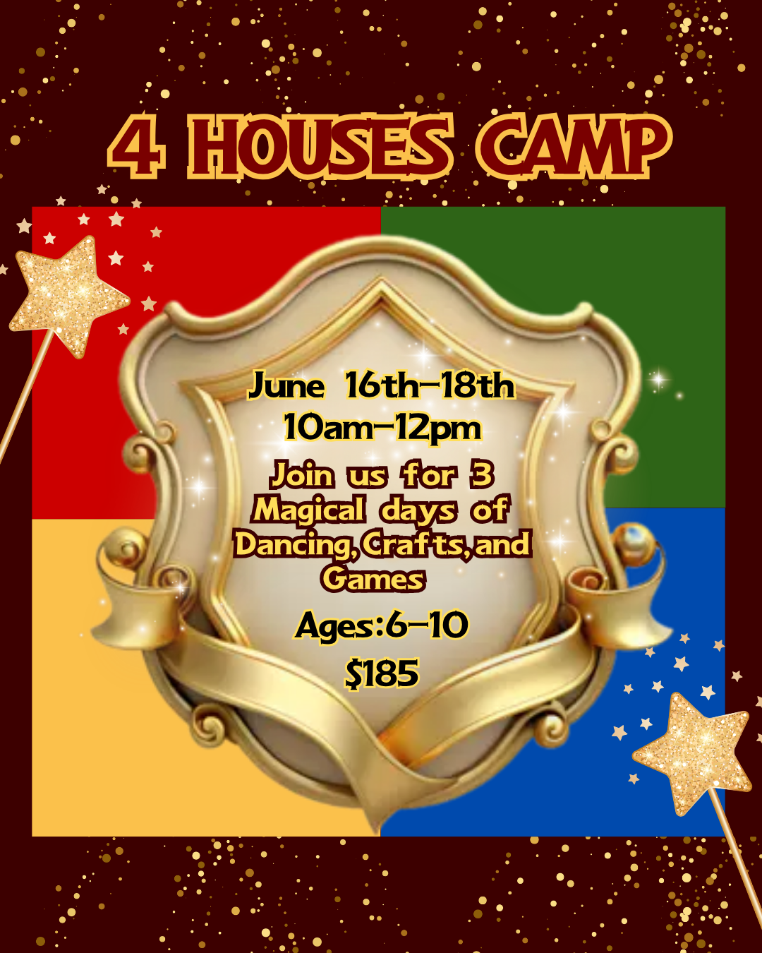MYSTIC HOUSE CAMP - JUNE